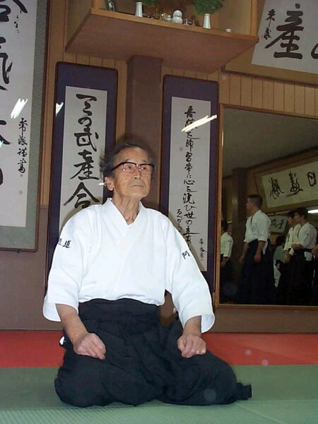 Seiseki Abe Zdroj: Aikido Sangenkai