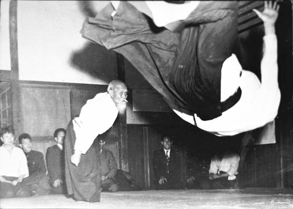 Tada Shihan hozen O-senseiem - 1958