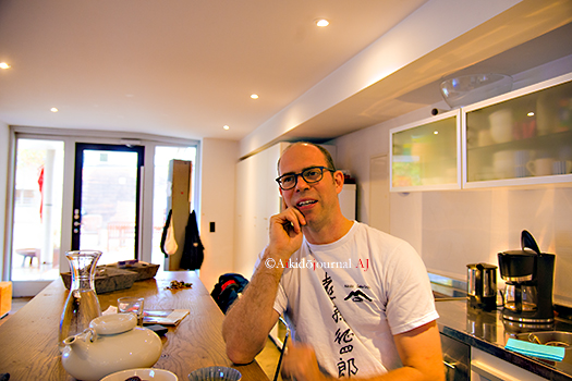 Jörg Kretschmar, währem unserem Gespräch am 29. September 2018 in seinem Dojo