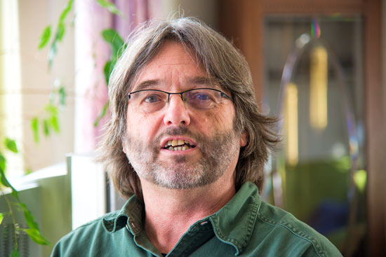 Walter Oelschläger während unseres Gespräches - 28. februar 2015