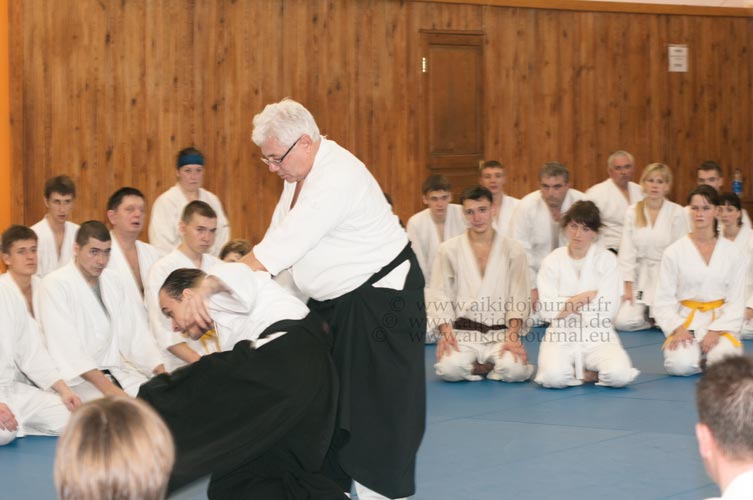 Igor Shmygin, der Präsident des Ukrainischen Aikikai - 2010.